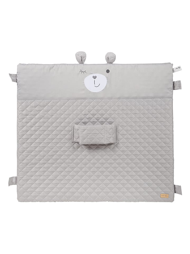 Mata w kolorze szarym do przewijania - 85 x 75 cm