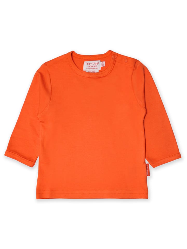Toby Tiger Koszulka w kolorze pomarańczowym rozmiar: 92
