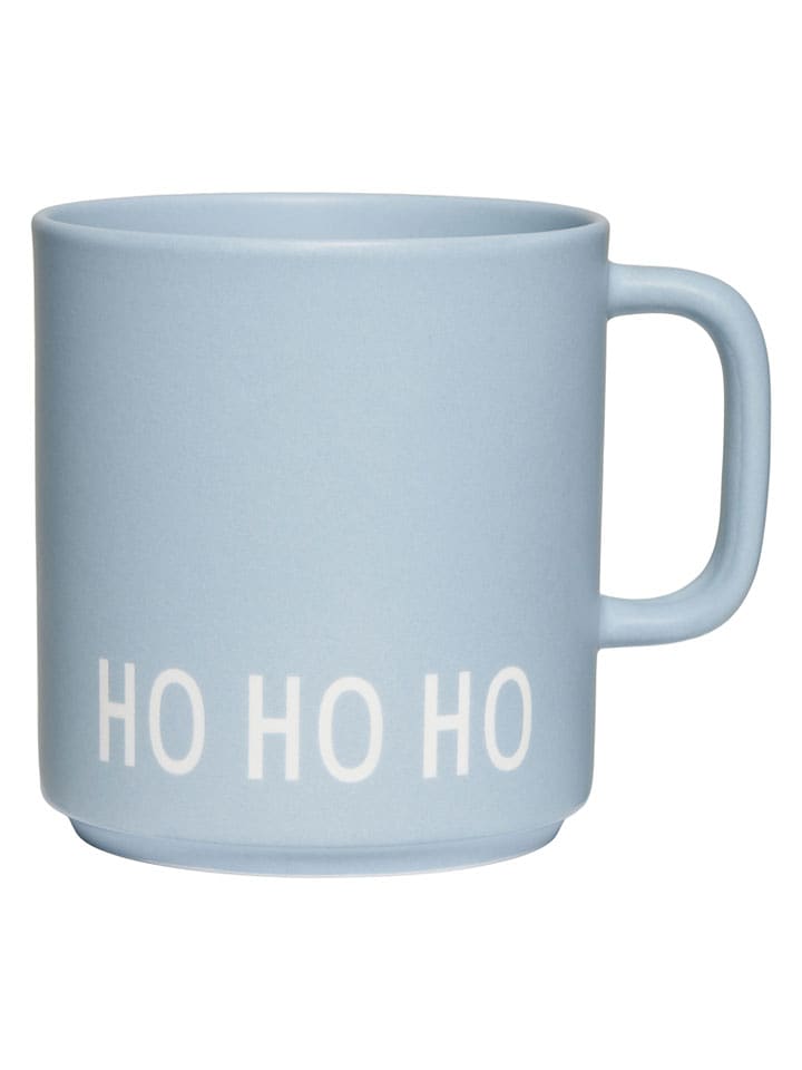 Design Letters Kubek "Ho Ho Ho" w kolorze błękitnym - 250 ml rozmiar: onesize