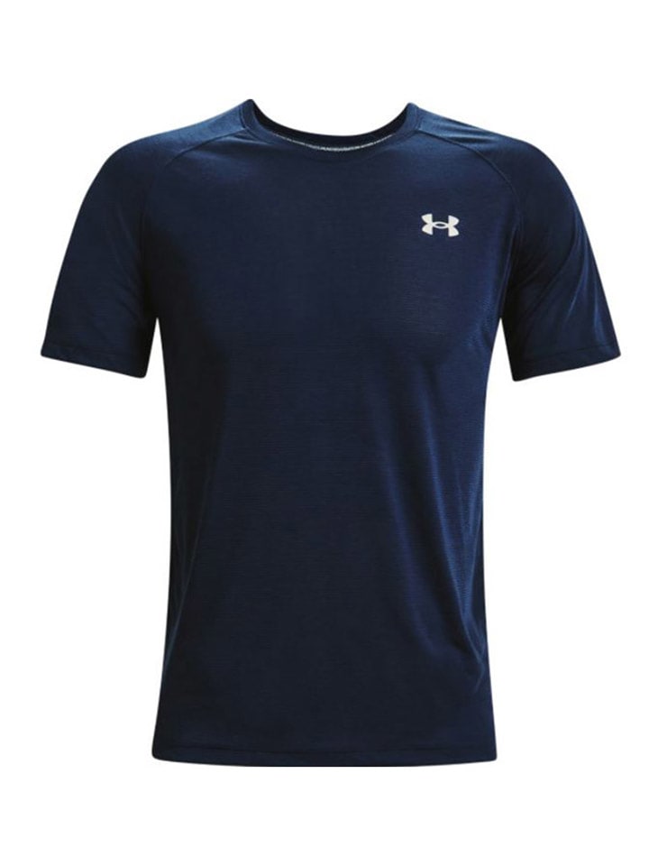 T-shirt funkcyjny w kolorze granatowym