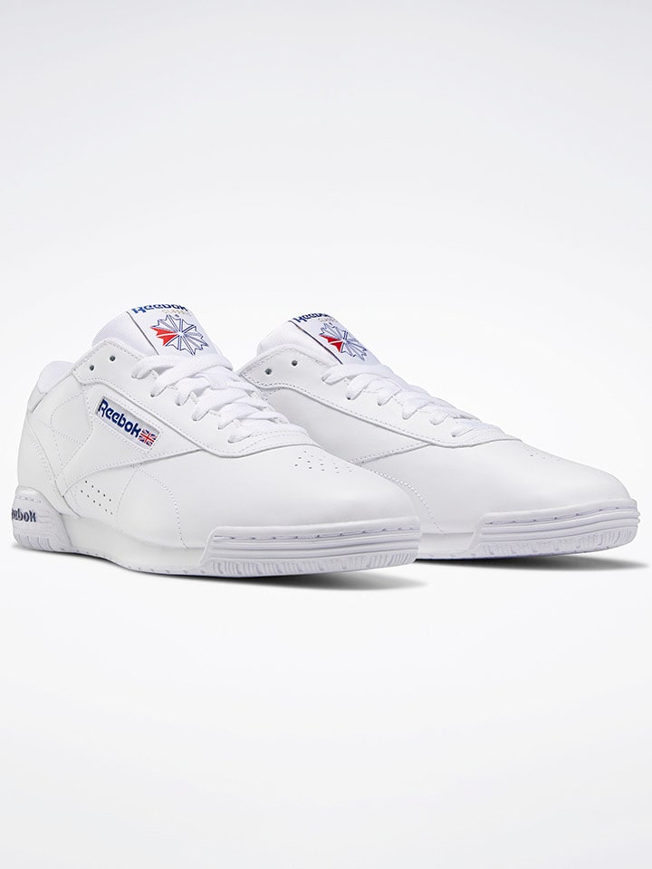 Reebok Skórzane sneakersy "Exofit" w kolorze białym rozmiar: 45,5