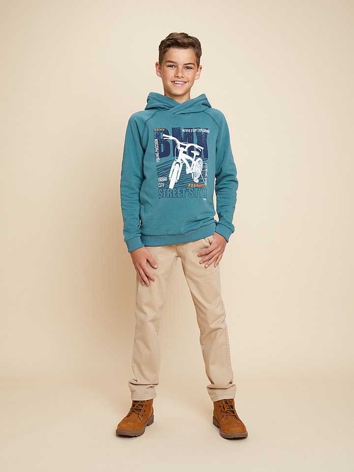 lamino Spodnie chino w kolorze beżowym rozmiar: 116