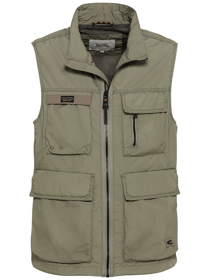 Camel Active Kamizelka w kolorze khaki rozmiar: 58