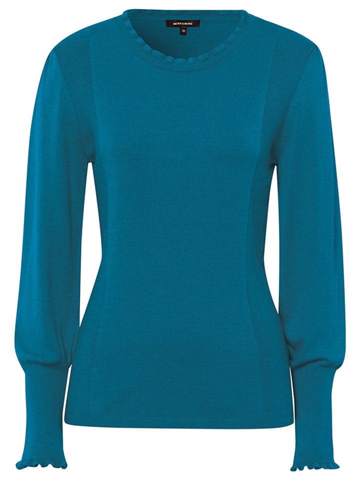 More & More Sweter w kolorze morskim rozmiar: 36