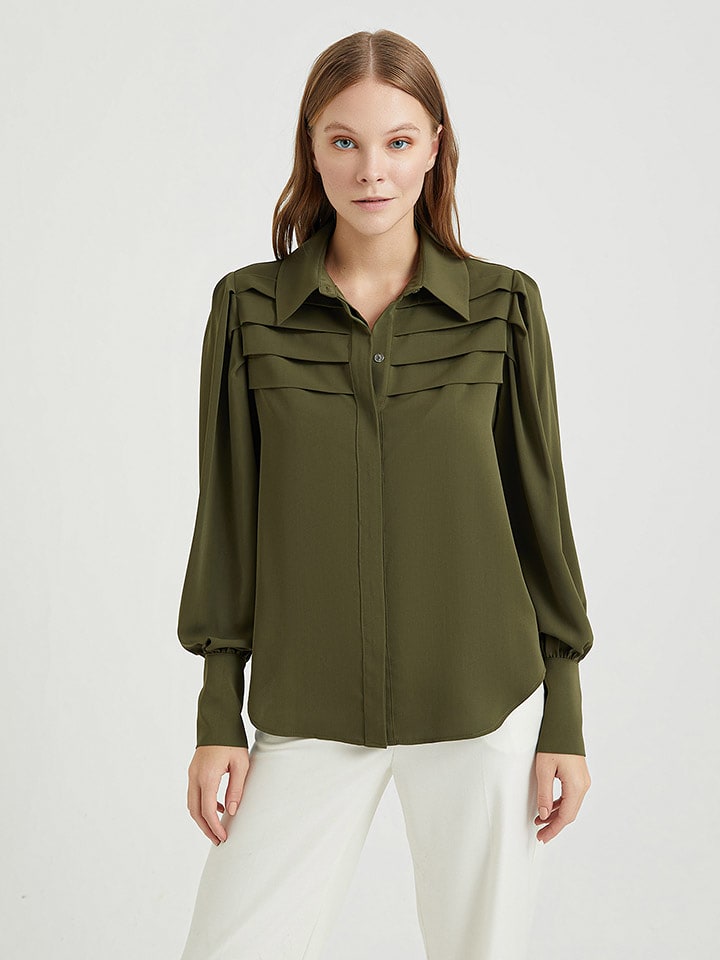 Koszula w kolorze khaki