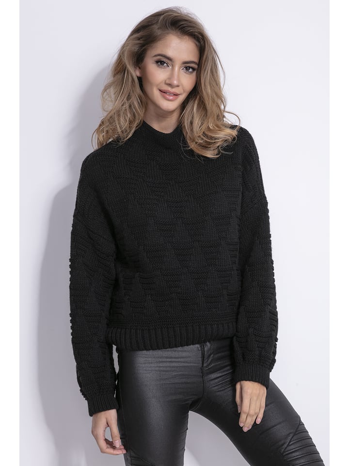 Sweter w kolorze czarnym