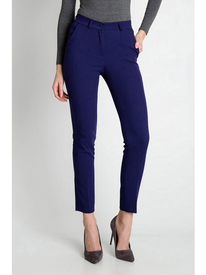 Spodnie w kolorze granatowym