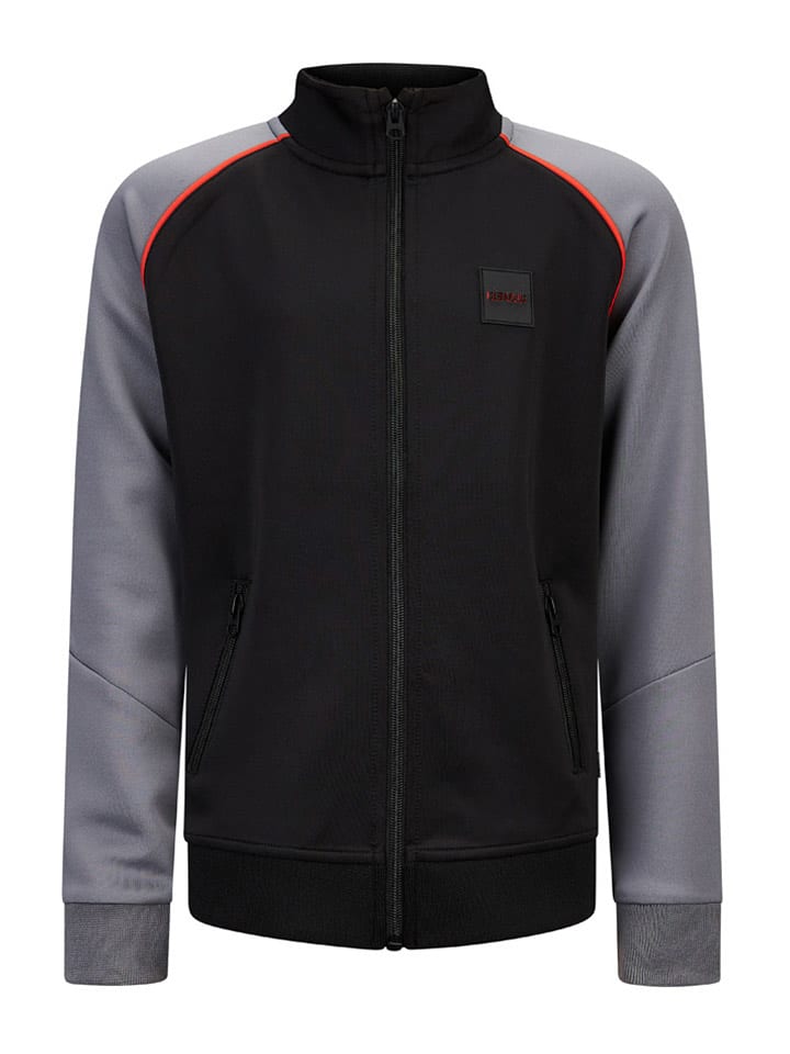 Retour Bluza "Maikel" w kolorze szaro-czarnym rozmiar: 116