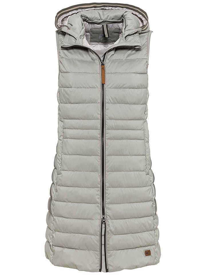 Camel Active Kamizelka pikowana w kolorze szarym rozmiar: 48