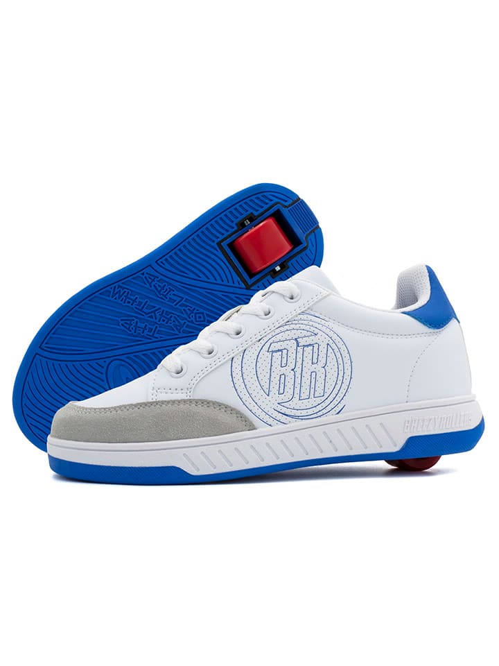 Breezy Rollers Sneakersy w kolorze biło-niebieskim z rolkami rozmiar: 32