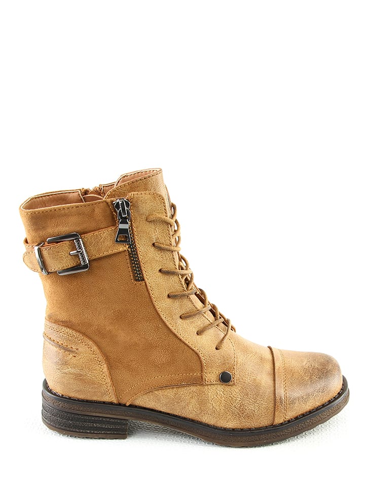 Sixth Sens Botki w kolorze karmelowym rozmiar: 38