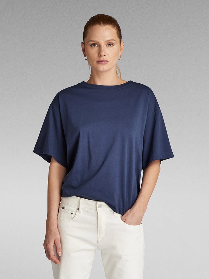 G-Star Koszulka w kolorze granatowym rozmiar: S