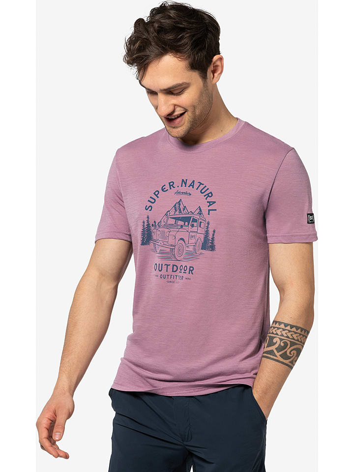 super.natural Koszulka "Landi" w kolorze jasnoróżowym rozmiar: S