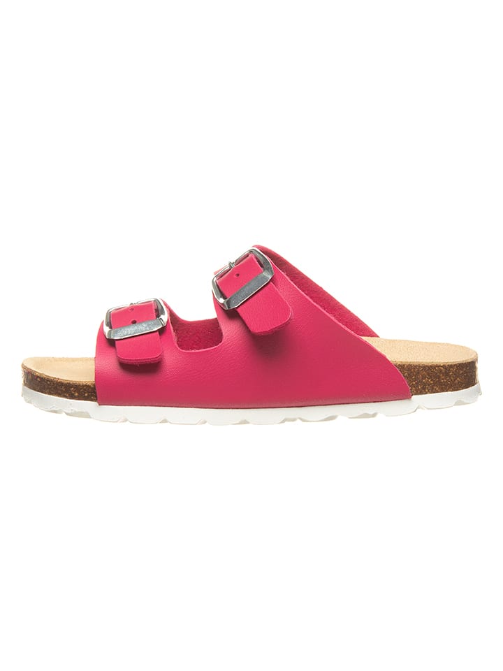 BIO PINGÜIN Klapki w kolorze fuksji rozmiar: 30