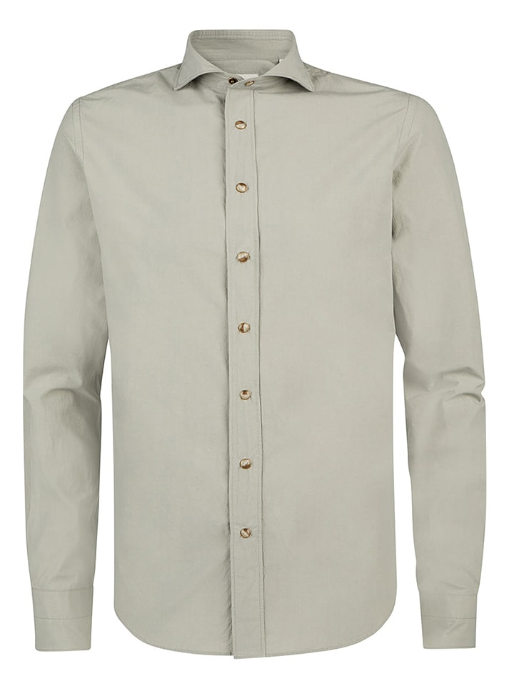 Koszula - Slim fit - w kolorze zielonym