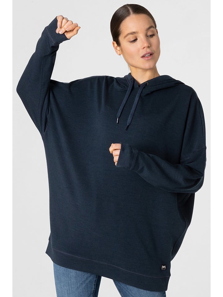 super.natural Bluza "Feel Good" w kolorze granatowym rozmiar: XS