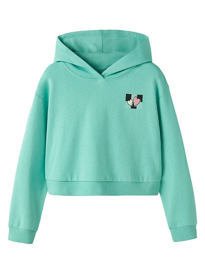 name it Bluza "Tara" w kolorze zielonym rozmiar: 158/164