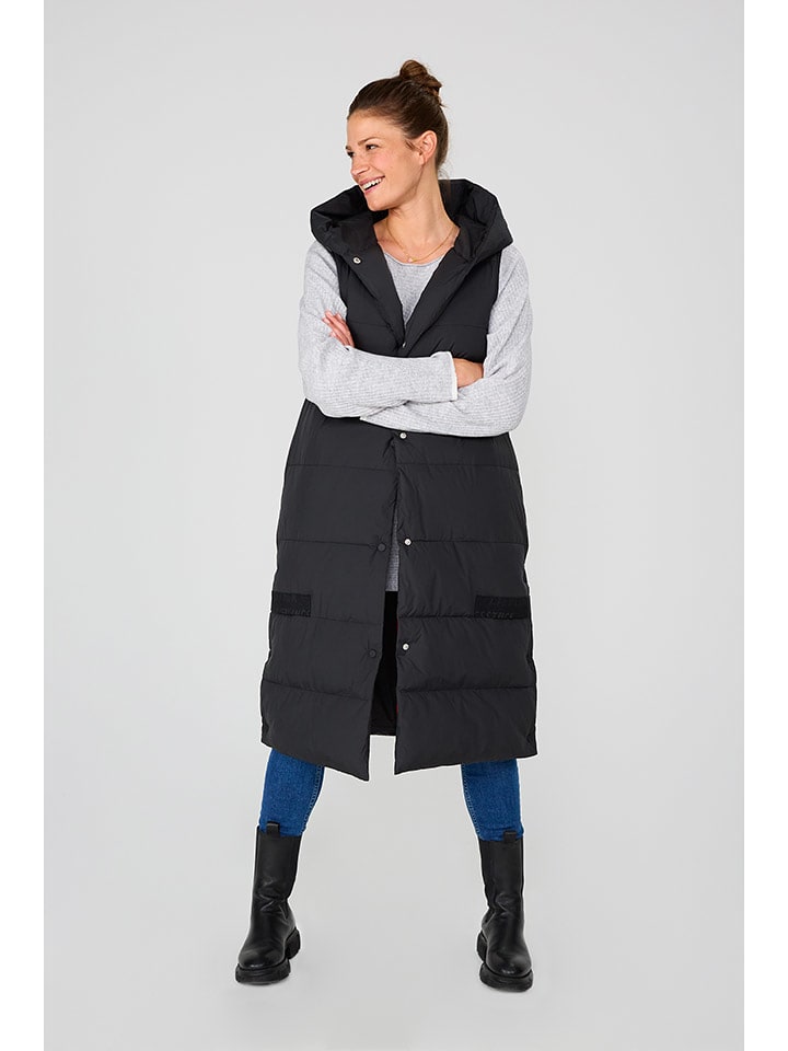 LIEBLINGSSTÜCK Kamizelka pikowana w kolorze czarnym rozmiar: 36