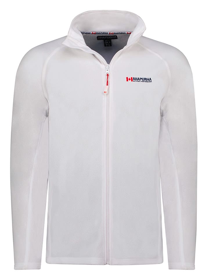 ANAPURNA Kurtka polarowa "Tonneau" w kolorze białym rozmiar: 3XL