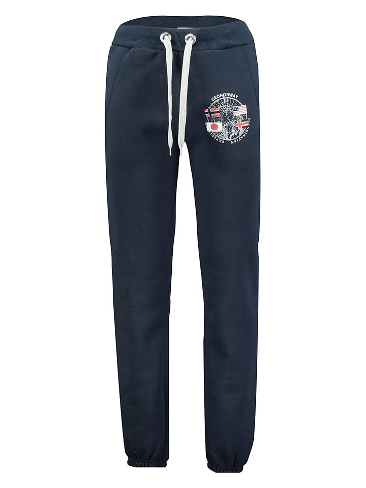 Geographical Norway Spodnie dresowe w kolorze granatowym rozmiar: XXL