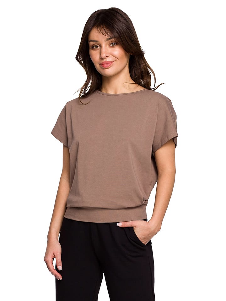 Koszulka w kolorze jasnobrązowym