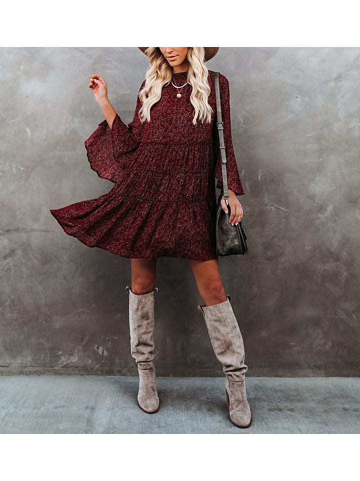 LA Angels Sukienka w kolorze bordowym rozmiar: XL