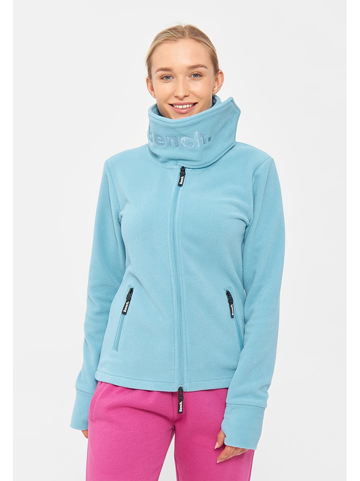 Bench Kurtka polarowa "Funnel" w kolorze błękitnym rozmiar: 38