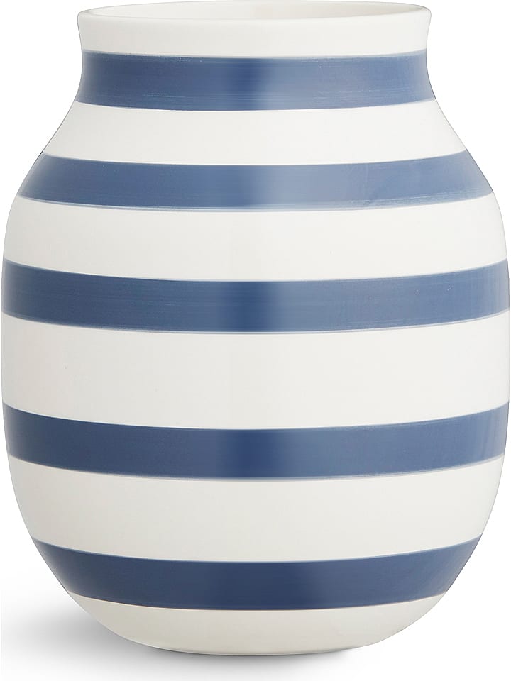 Wazon "Omaggio" w kolorze niebiesko-białym - wys. 20 cm