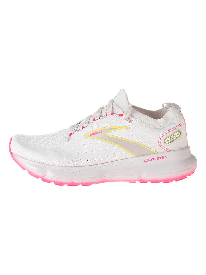 Brooks Buty "Glycerin StealthFit 20" w kolorze białym do biegania rozmiar: 42