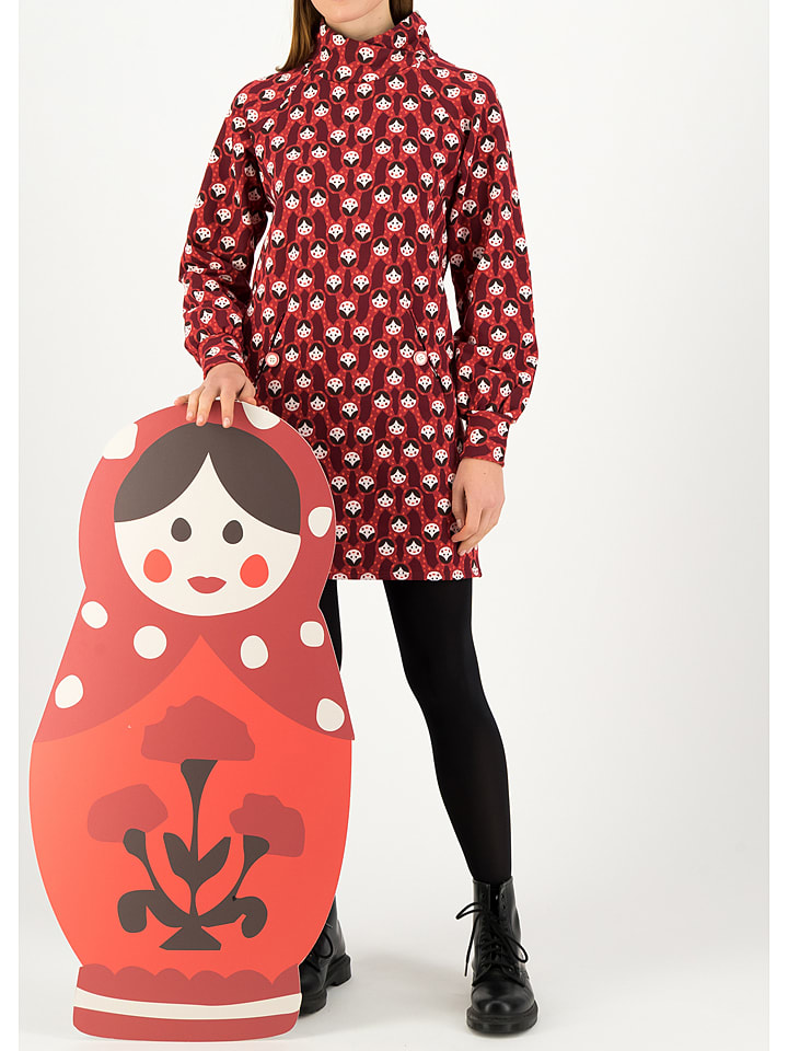 Sukienka "Mushroom" w kolorze czerwonym