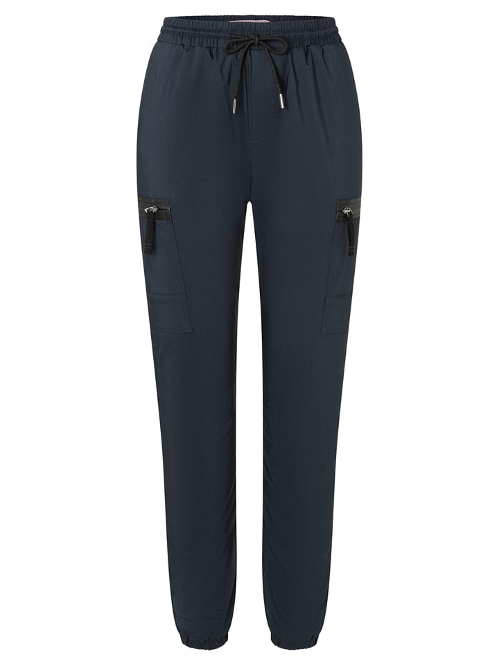 Timezone Spodnie "Rakima" w kolorze granatowym rozmiar: XL