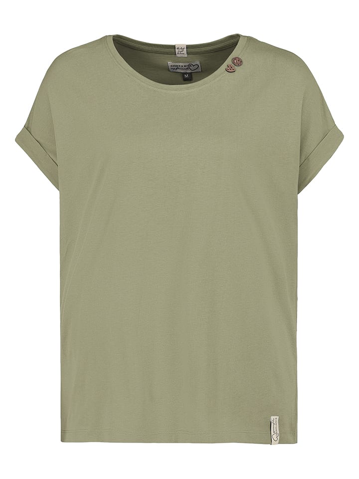 Eight2Nine Koszulka w kolorze khaki rozmiar: L