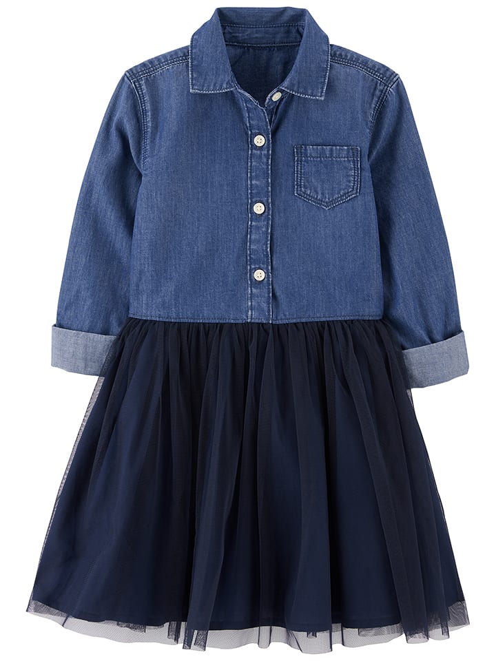 OshKosh Sukienka w kolorze niebieskim rozmiar: 98