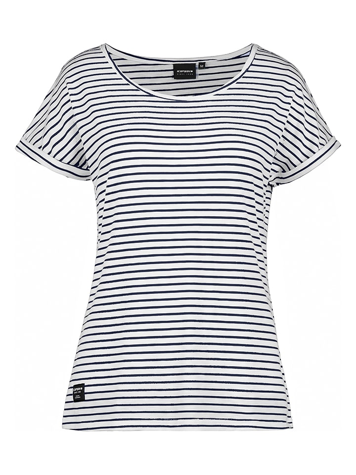 Icepeak Koszulka "Aleda" w kolorze granatowym rozmiar: M