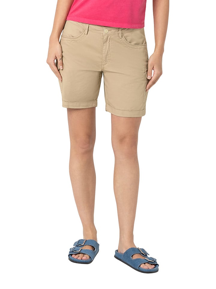 Timezone Szorty w kolorze jasnobrązowym rozmiar: W33