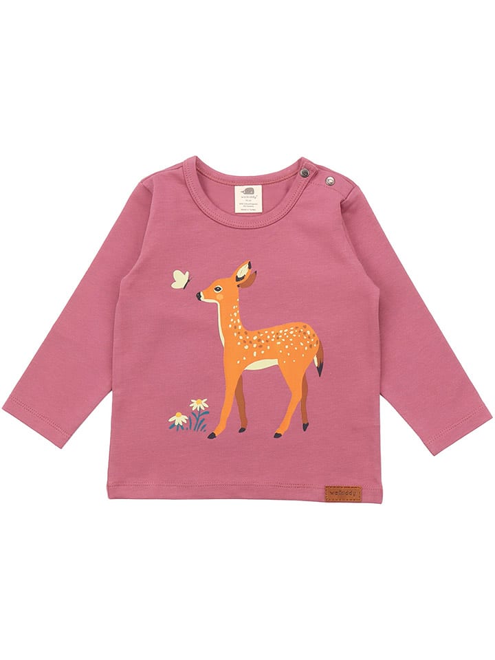 Walkiddy Koszulka w kolorze różowym rozmiar: 92