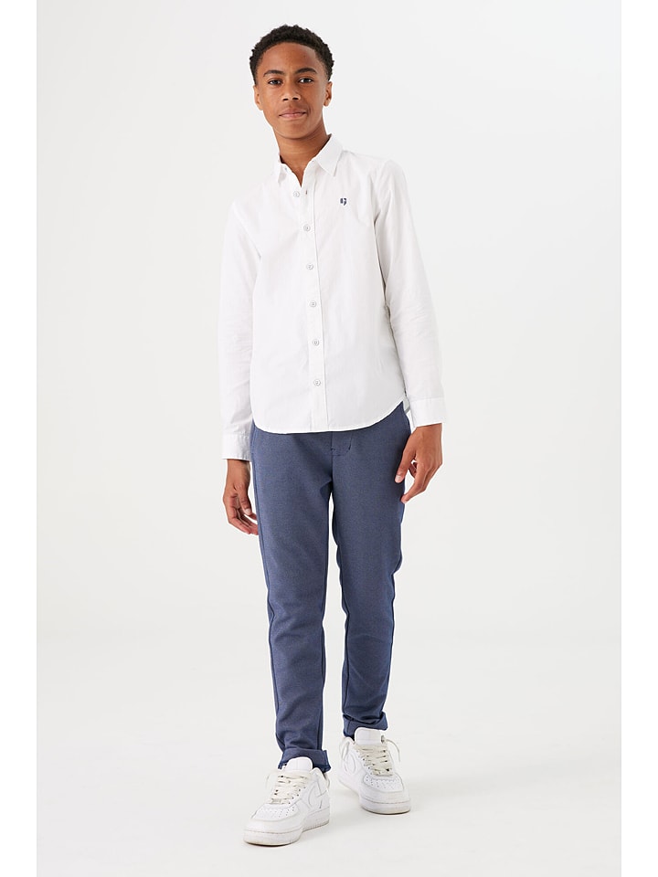 Garcia Spodnie chino w kolorze niebieskim rozmiar: 152