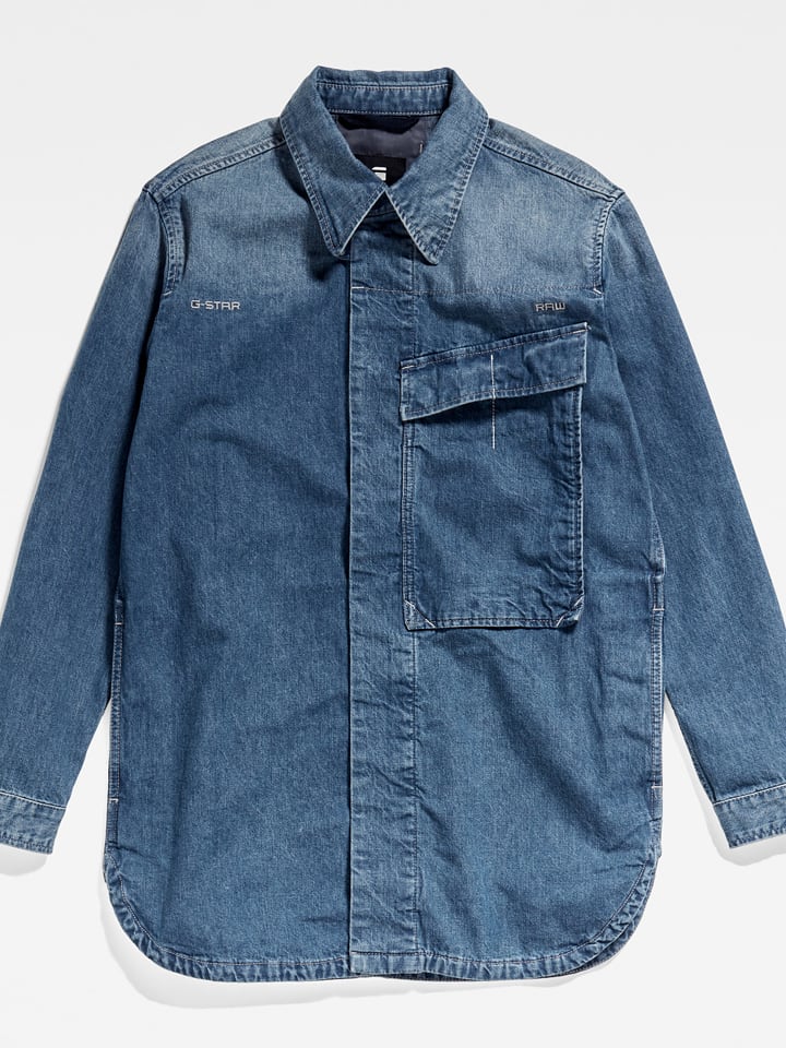 G-Star Koszula dżinsowa w kolorze niebieskim rozmiar: M