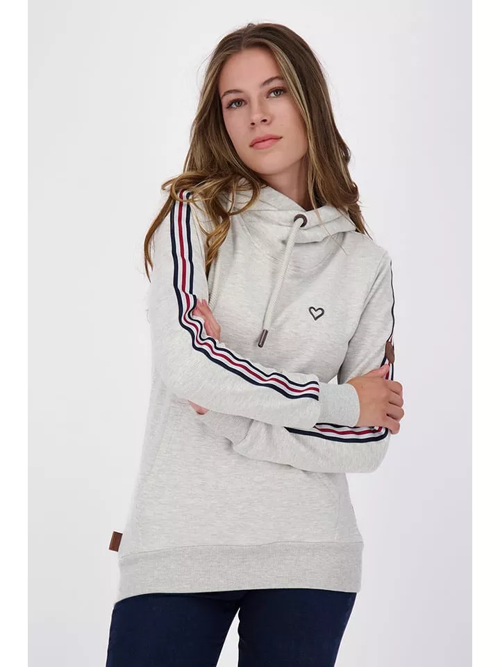alife and kickin Bluza "SarahAK" w kolorze jasnoszarym rozmiar: L