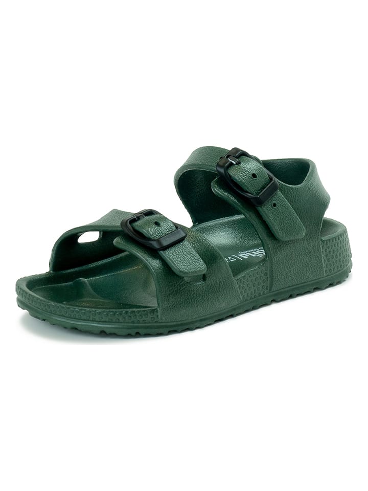 natural world Sandały w kolorze zielonym rozmiar: 28