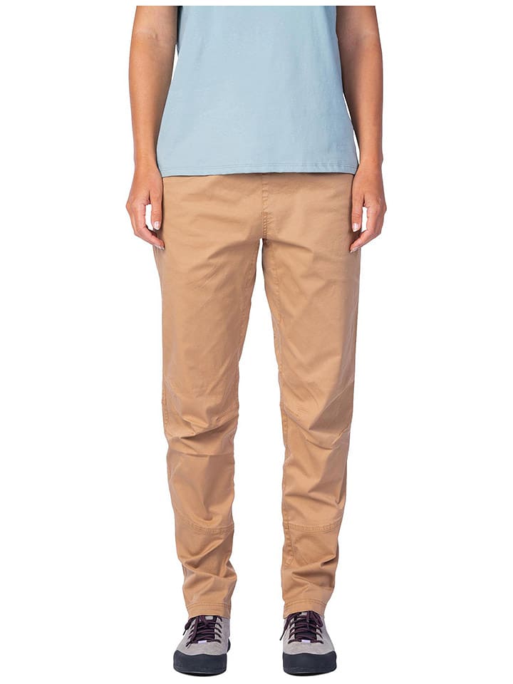 Hannah Spodnie funkcyjne "Mokka" w kolorze beżowym rozmiar: 40