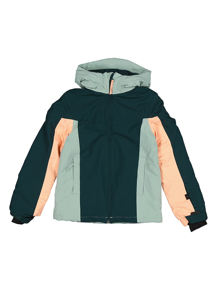 O`Neill Kurtka narciarska "Blaze" w kolorze błękitno-niebiesko-jasnoróżowym rozmiar: 152