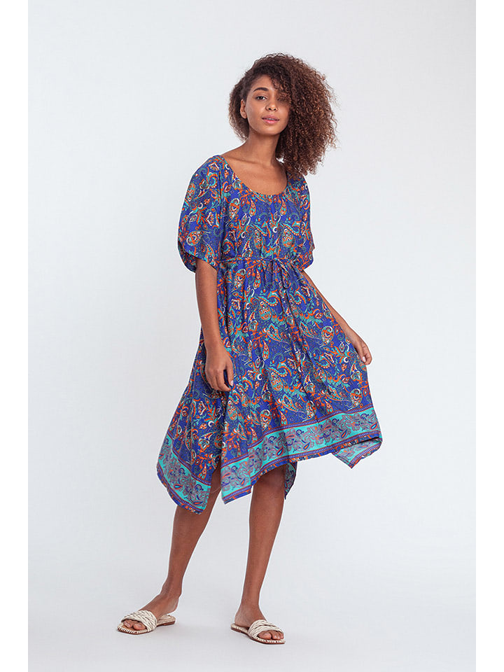 Makani Sukienka w kolorze niebieskim rozmiar: 34/36