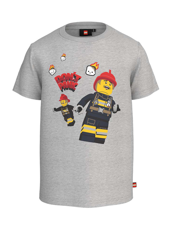 Koszulka "LEGO City" w kolorze szarym