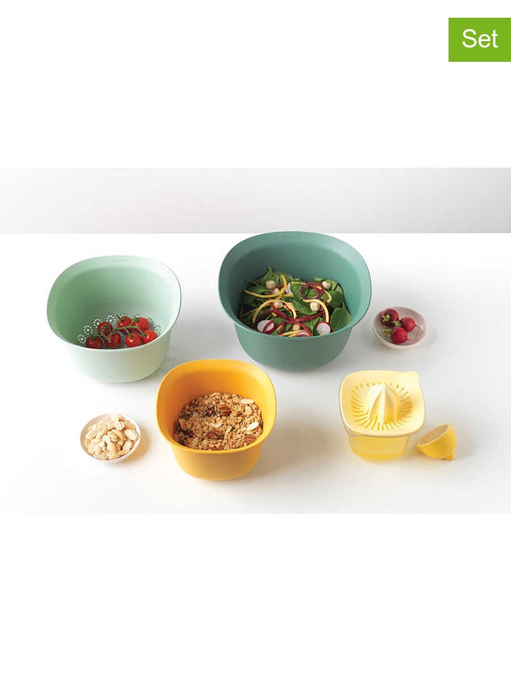 Violeta Home 5-częściowy zestaw w kolorze zielono-żółtym rozmiar: onesize