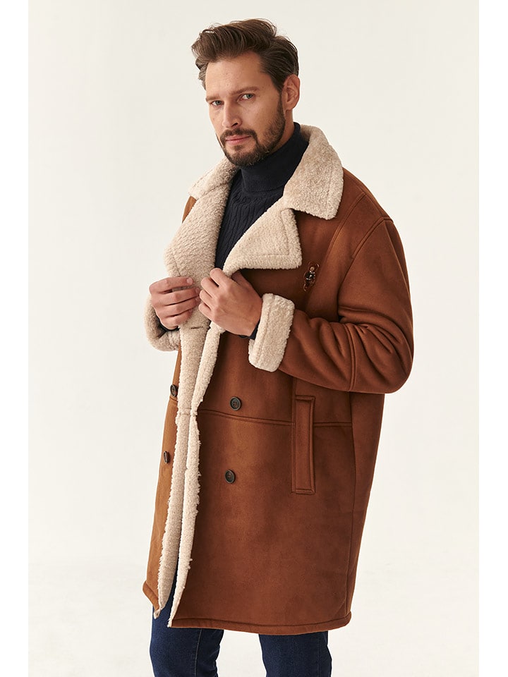 TATUUM Kurtka przejściowa w kolorze jasnobrązowym rozmiar: S