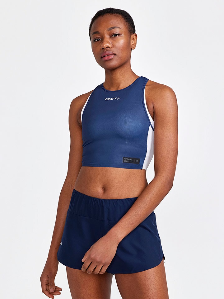 Craft Top "Pro Hypervent" w kolorze granatowym do biegania rozmiar: S