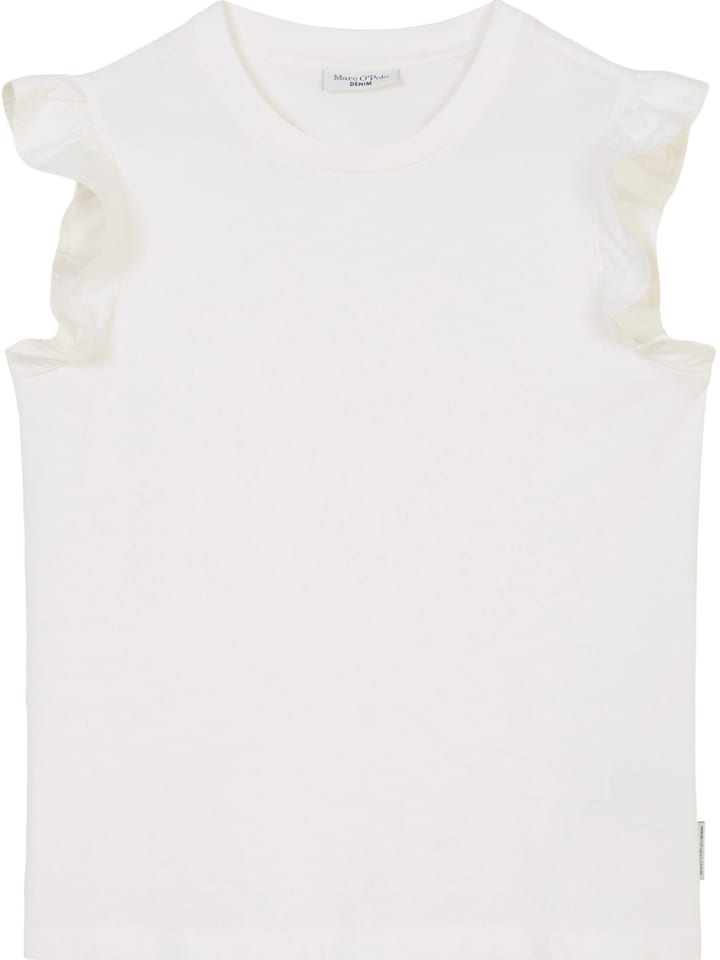 Marc O'Polo DENIM Koszulka w kolorze kremowym rozmiar: M