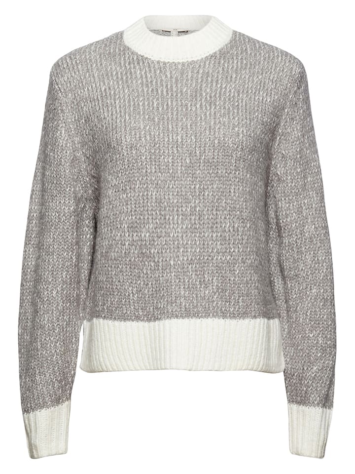 Sweter w kolorze szarym