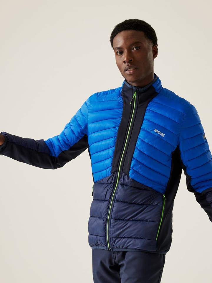 Regatta Kurtka hybrydowa "Leedre" w kolorze niebieskim rozmiar: M